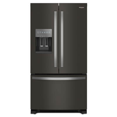 Whirlpool® French Door Refrigerator with Exterior Ice and Water Dispenser