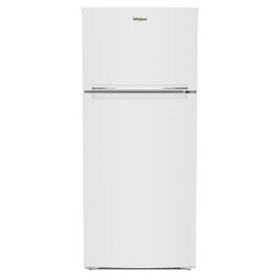 White Whirlpool® Top-Freezer Refrigerator