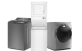 Three Whirlpool® Laundry Appliances