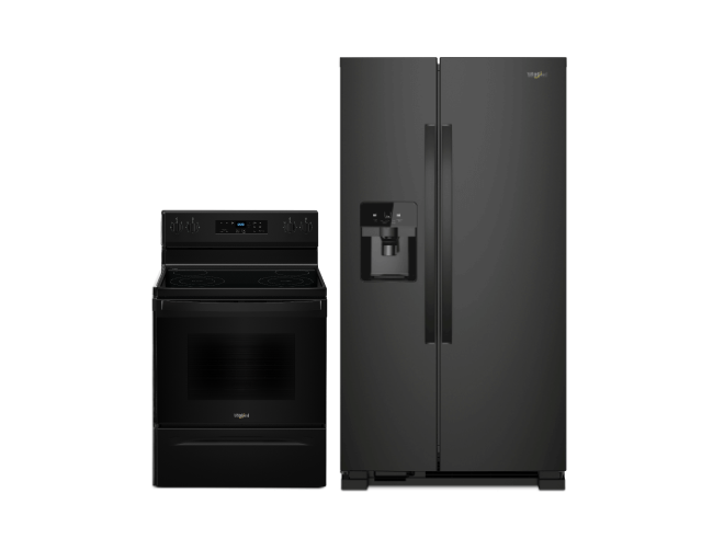 Range and Refrigerator