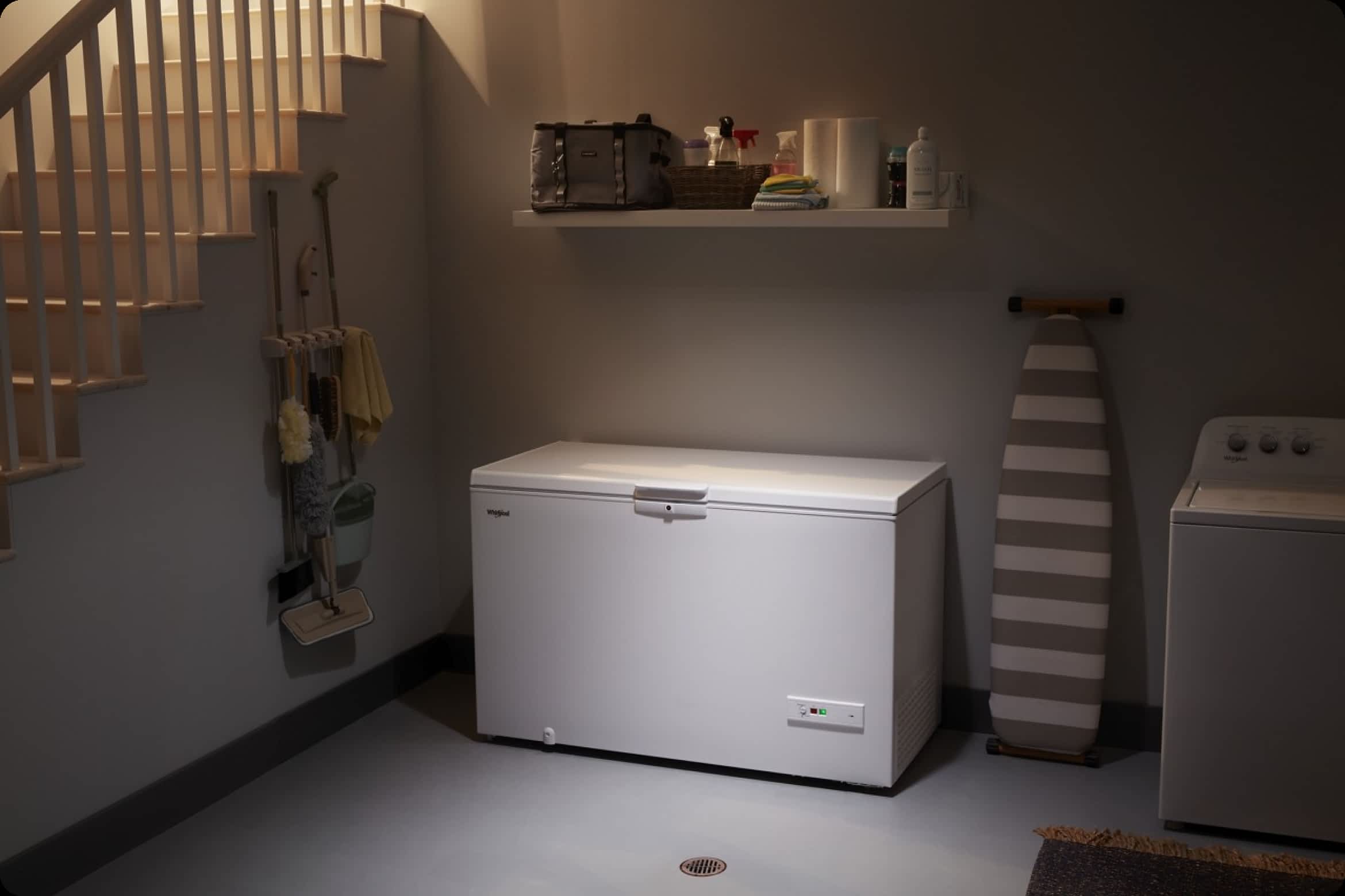 A Whirlpool® Chest Freezer