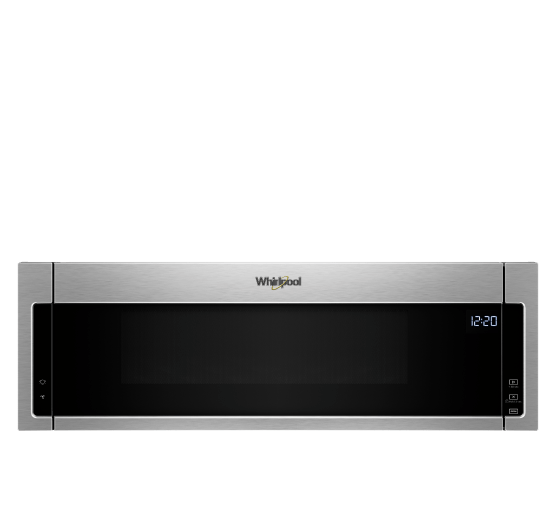 A Whirlpool® Low Profile Over-The-Range Microwave