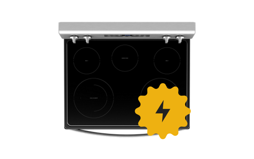 A Whirlpool® Electric Range