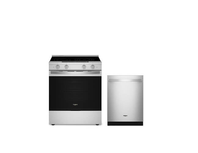 Range and Dishwasher