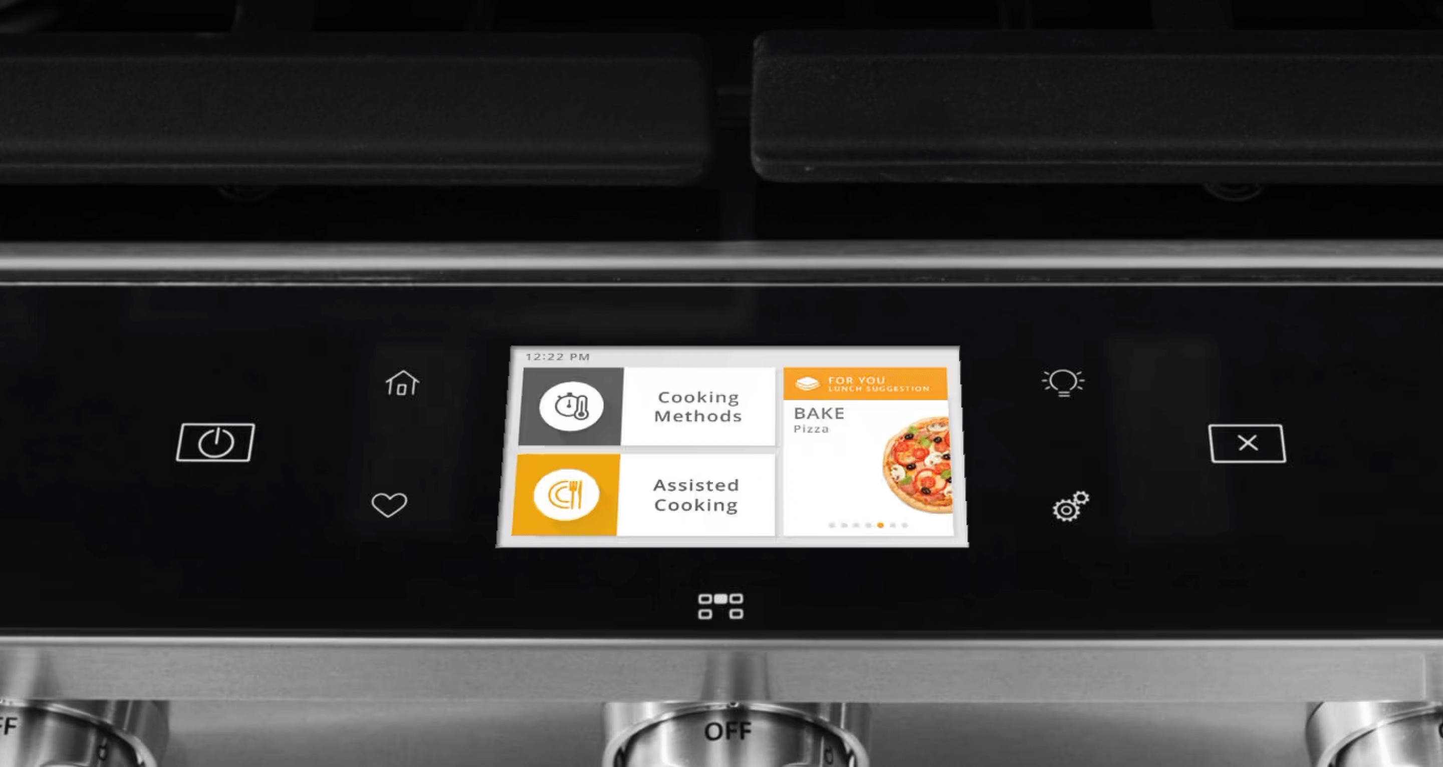 See how the Touchscreen adapts