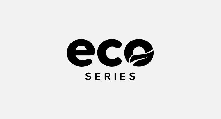 An icon with the Eco Series logo