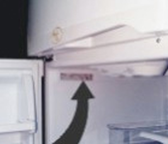 Refrigerator serial number