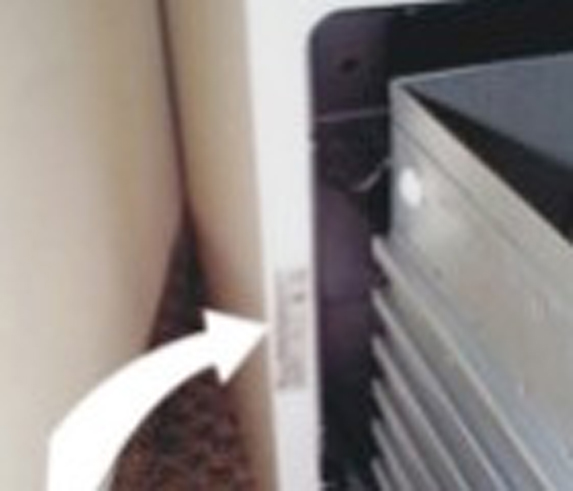 Trash compactor serial number