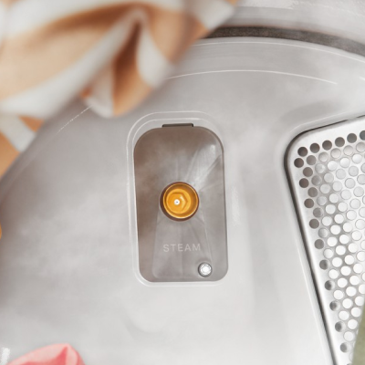 A steam sensor inside of a dryer