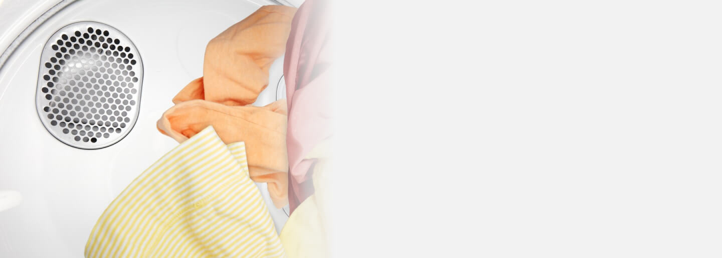 Inside of a dryer drum with AccuDry™ Sensor Drying Technology