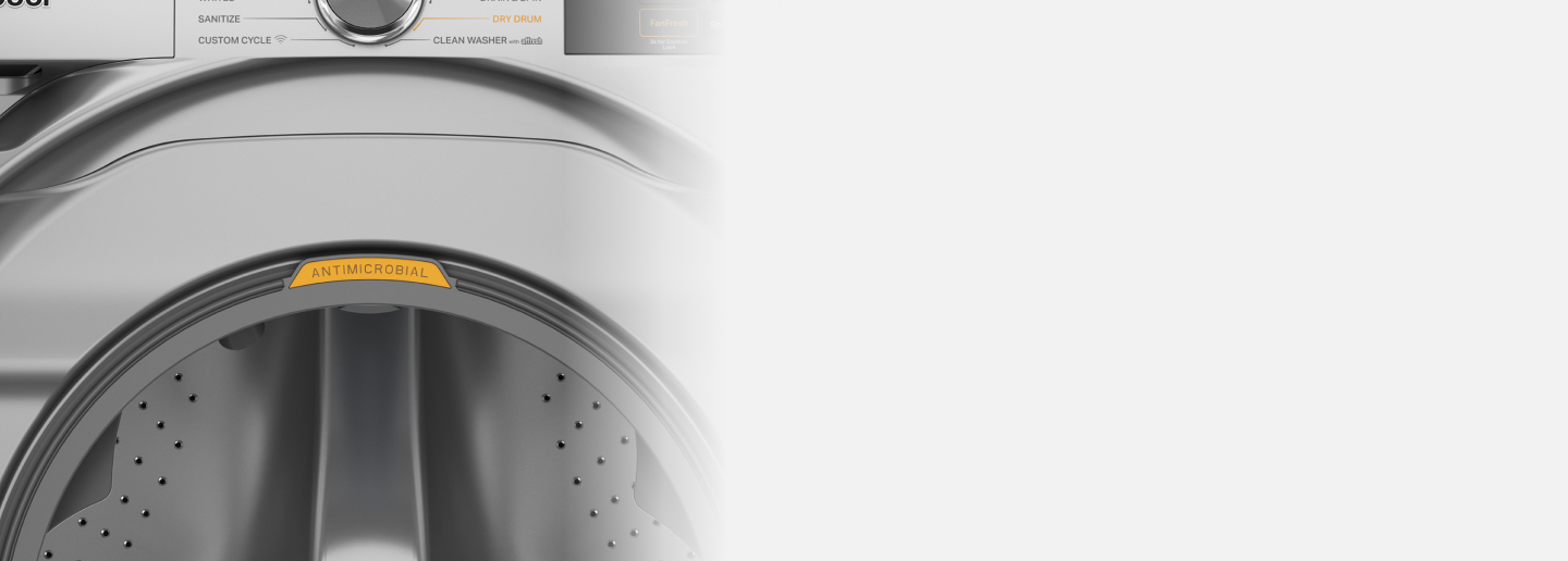 Closeup of a Whirlpool® Washer