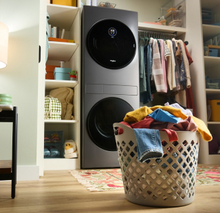 A Whirlpool® Washer and Dryer