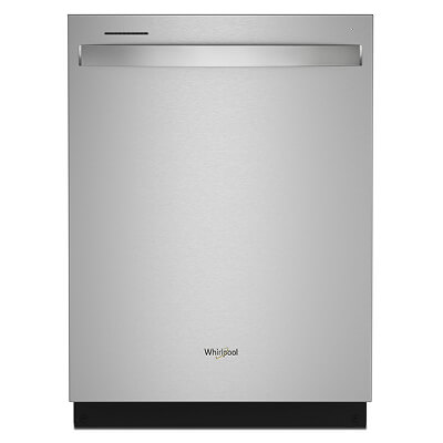 Whirlpool® 24” Stainless Steel Dishwasher with AI Intelligent Wash