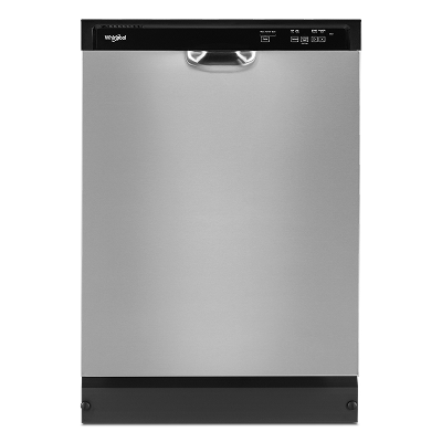 Stainless Steel Whirlpool® Quiet Dishwasher with Heated Dry