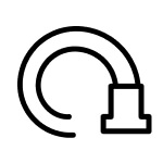 Drain hose icon