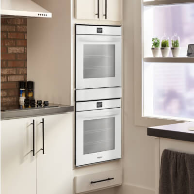 White double wall oven