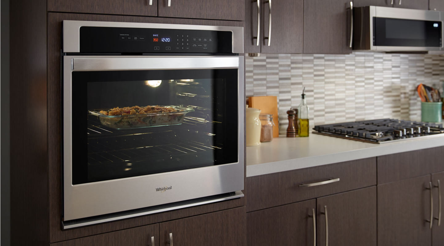 Wall oven set in cabinetry Wall oven set in cabinetry