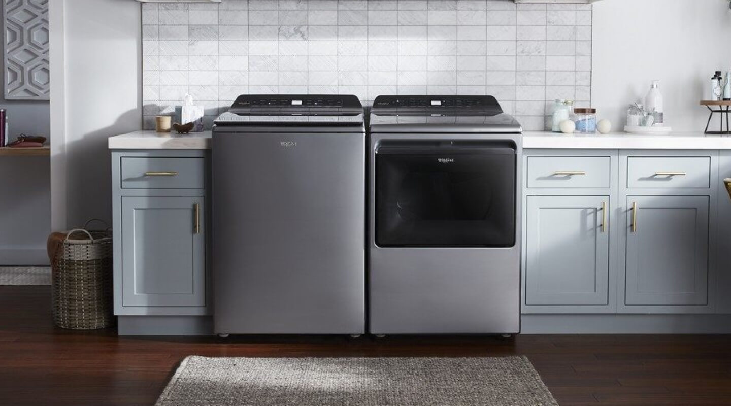 Whirlpool® Top Load Washer and Dryer Set