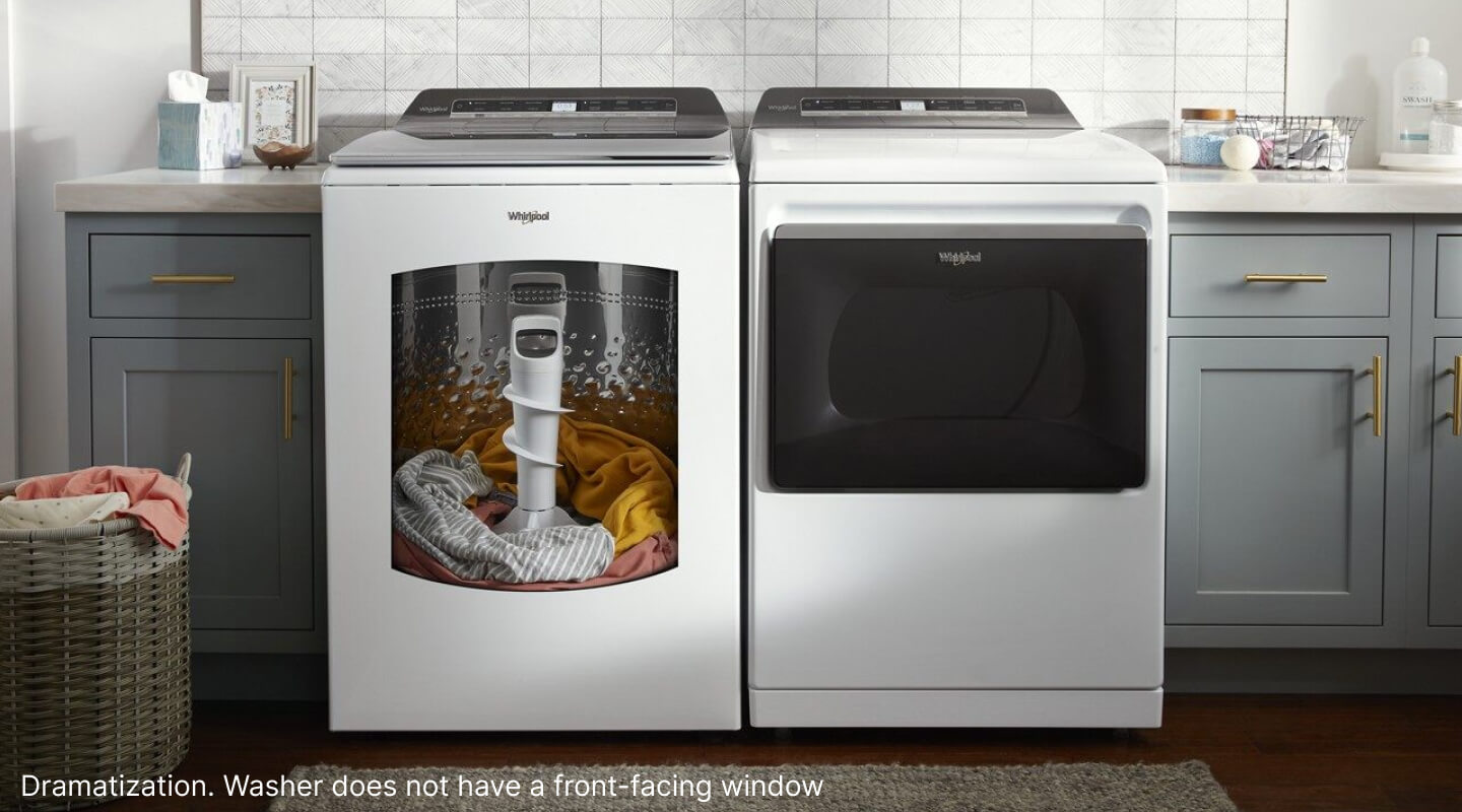 Whirlpool® Top Load Washer and Dryer