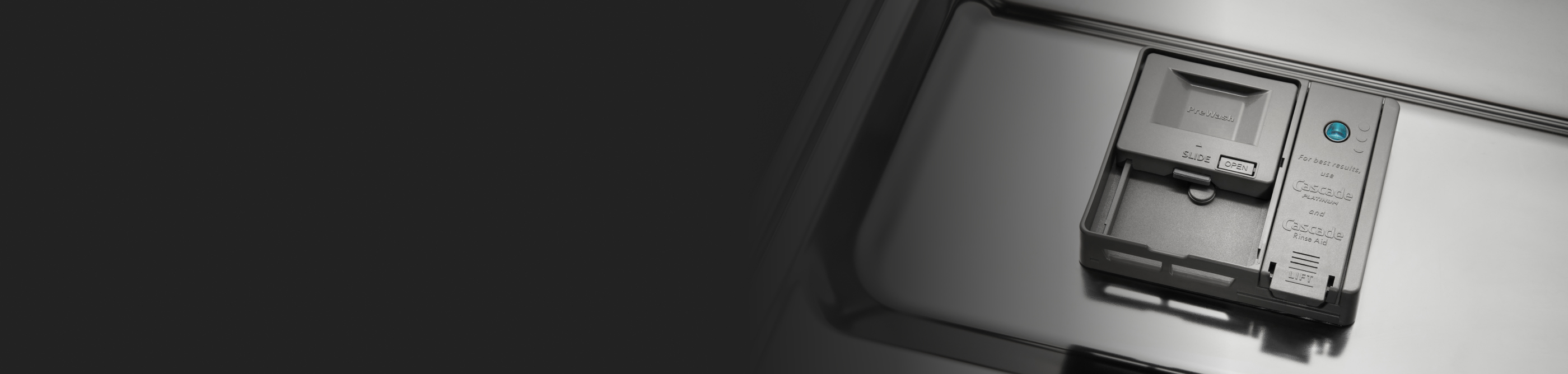 Dishwasher detergent dispenser