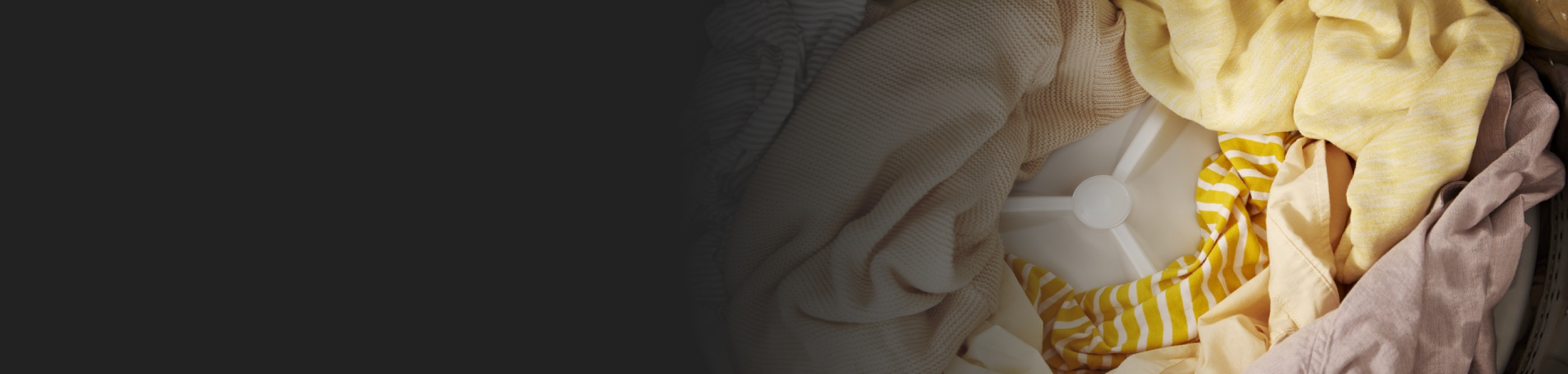 Dry clothes in the washer