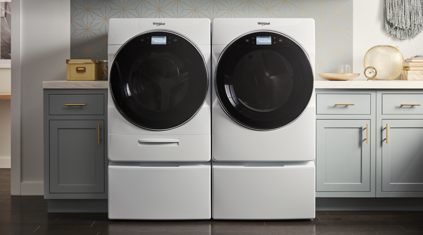 Whirlpool® front load washer and dryer