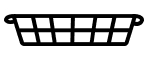 Air fryer basket icon