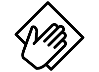 Hand drying icon