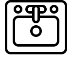 Kitchen sink icon