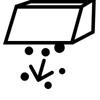 A clean vent icon.