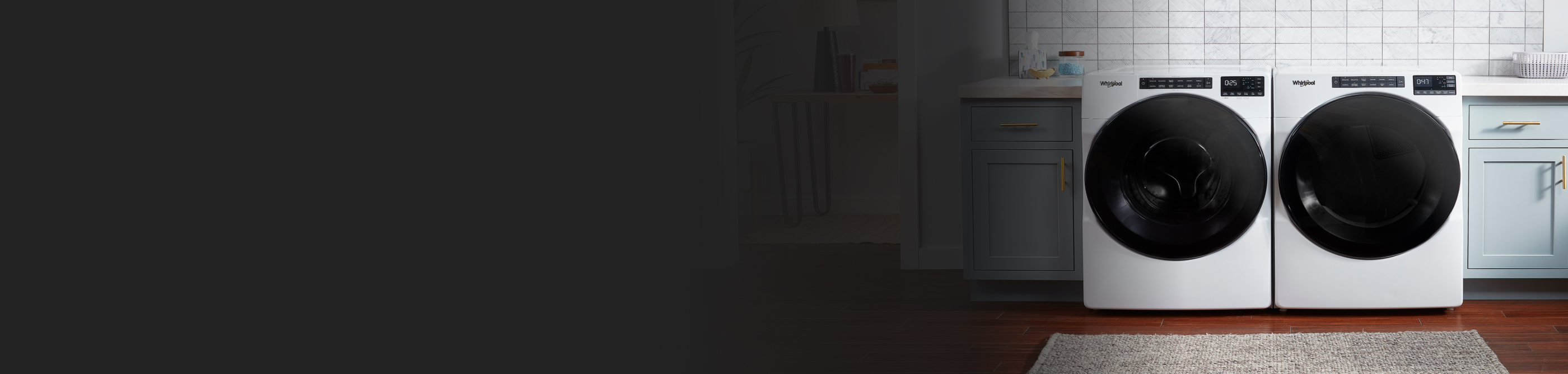 Whirlpool® washer and dryer 