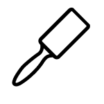 Lint roller icon