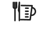 Icon of measuring cup and cutlery