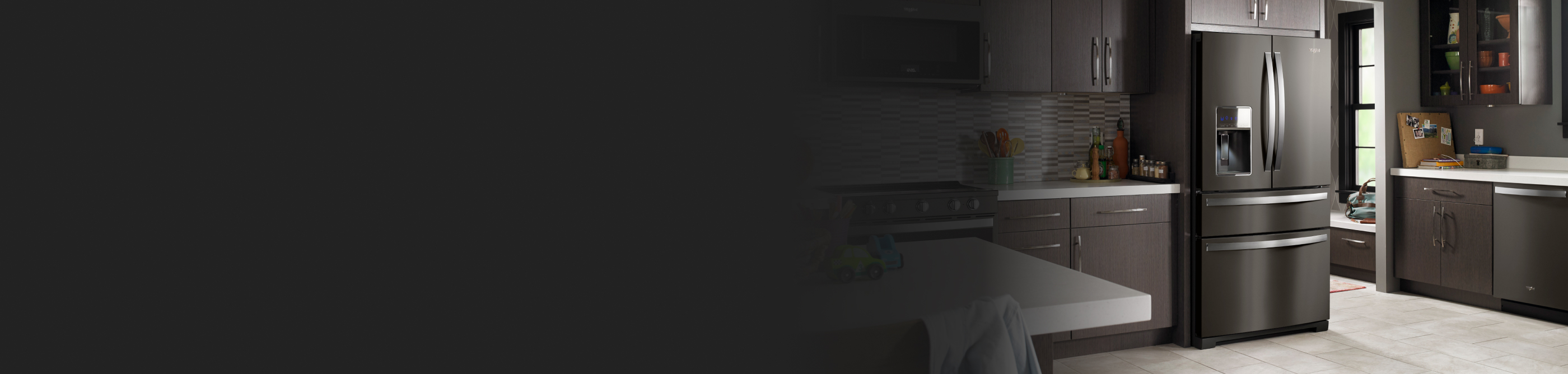 4-door refrigerator in a modern kitchen