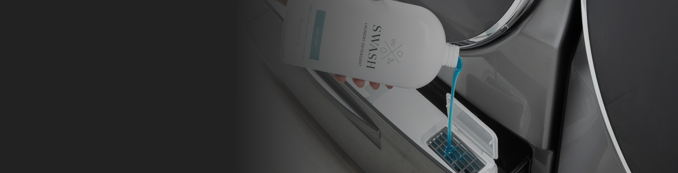 Adding Swash® Laundry Detergent to the Load & Go™ Plus Dispenser