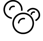 Wash bubbles icon