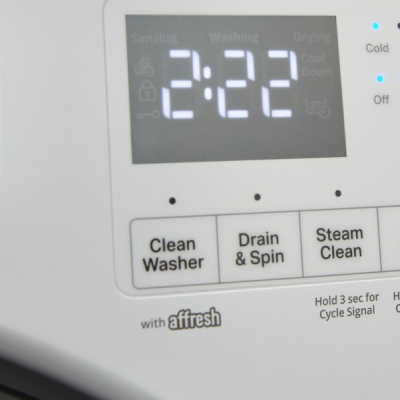 Washer control panel