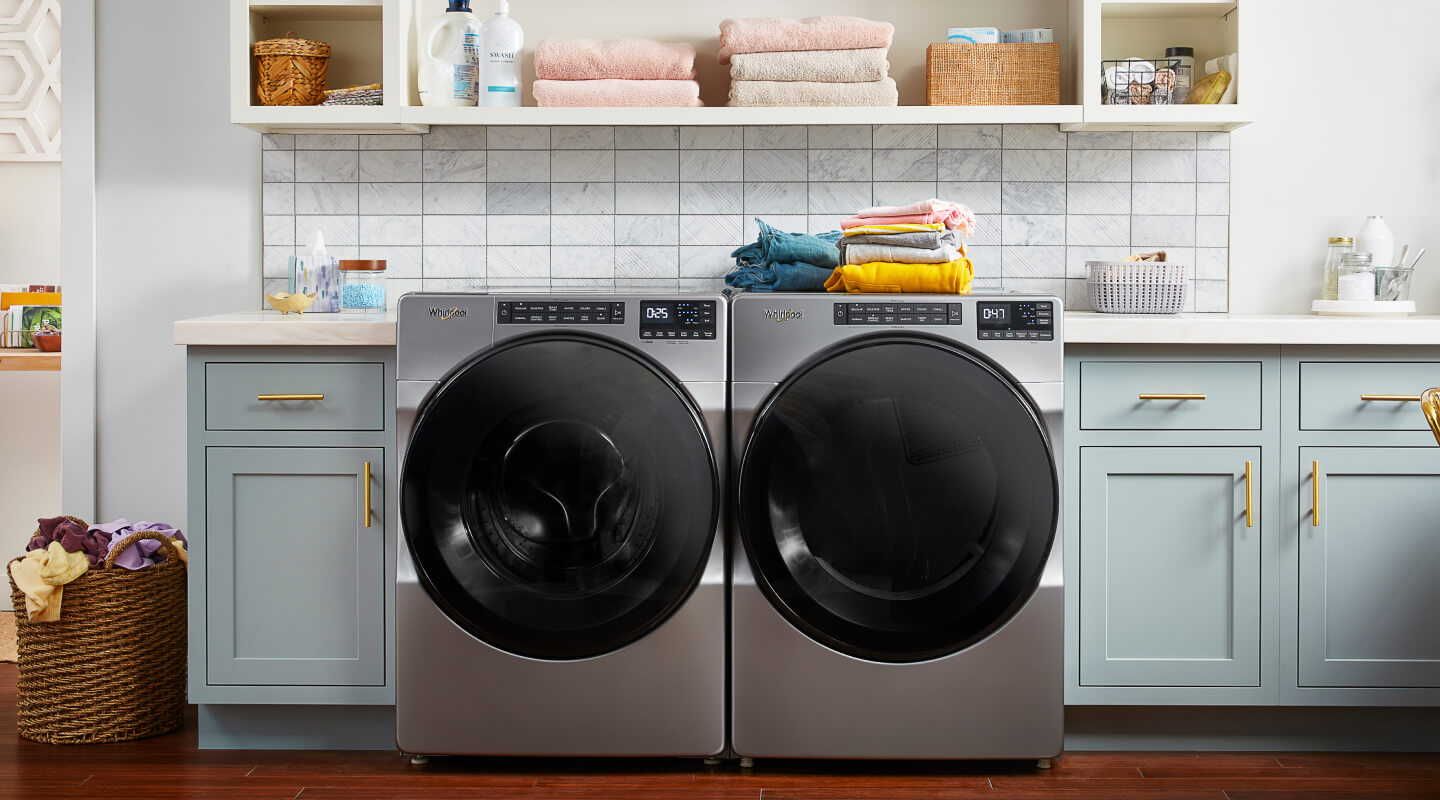 Whirlpool® Front Load Washer and Dryer Set