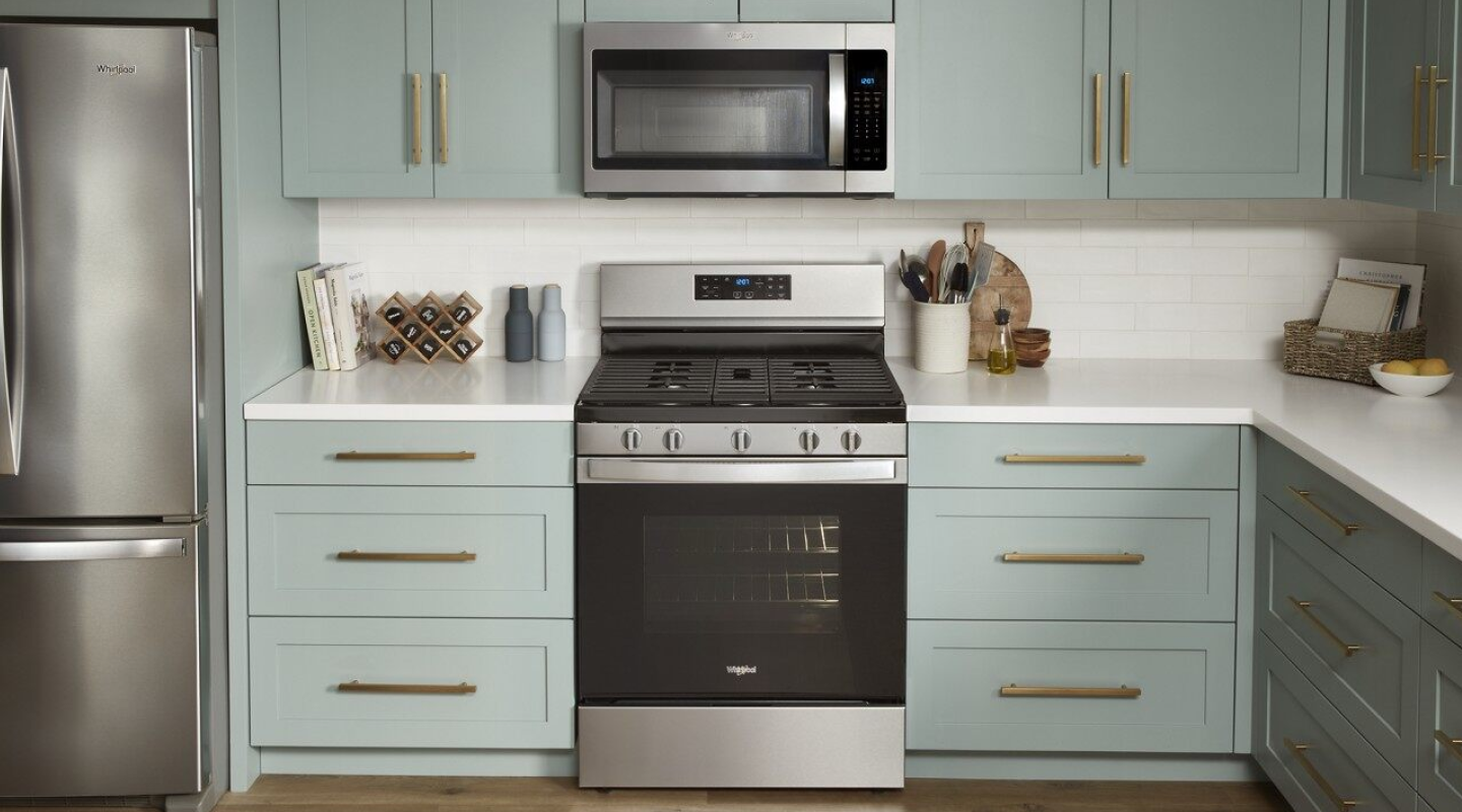 Whirlpool® appliances in a kitchen