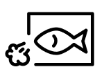 Steamed fish icon
