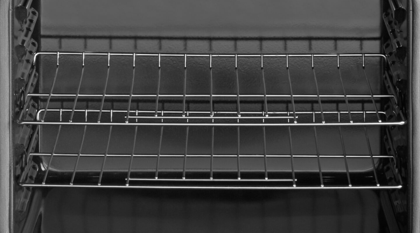 A closeup of oven racks A closeup of oven racks