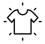 Clean clothing icon