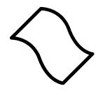 Laundry detergent sheet icon