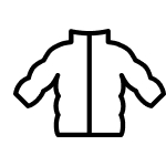 A windbreaker icon