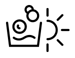 Soap suds and sun icon