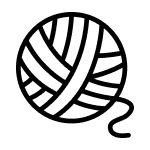 Yarn ball icon