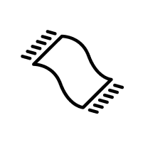 Shaking towels icon