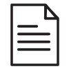 Printed document icon
