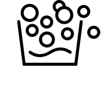 A soapy water icon