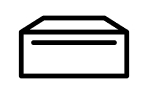 Pedestal drawer icon